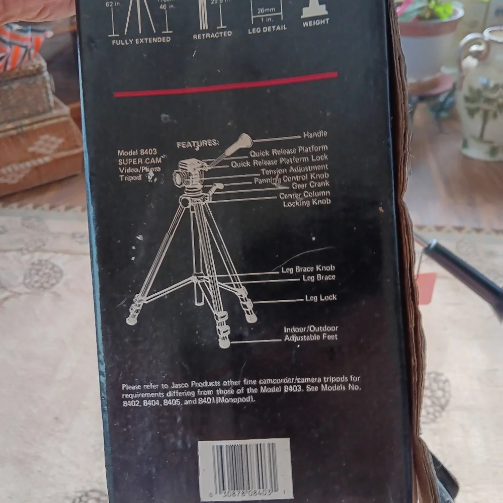 Super cam video photo tripod